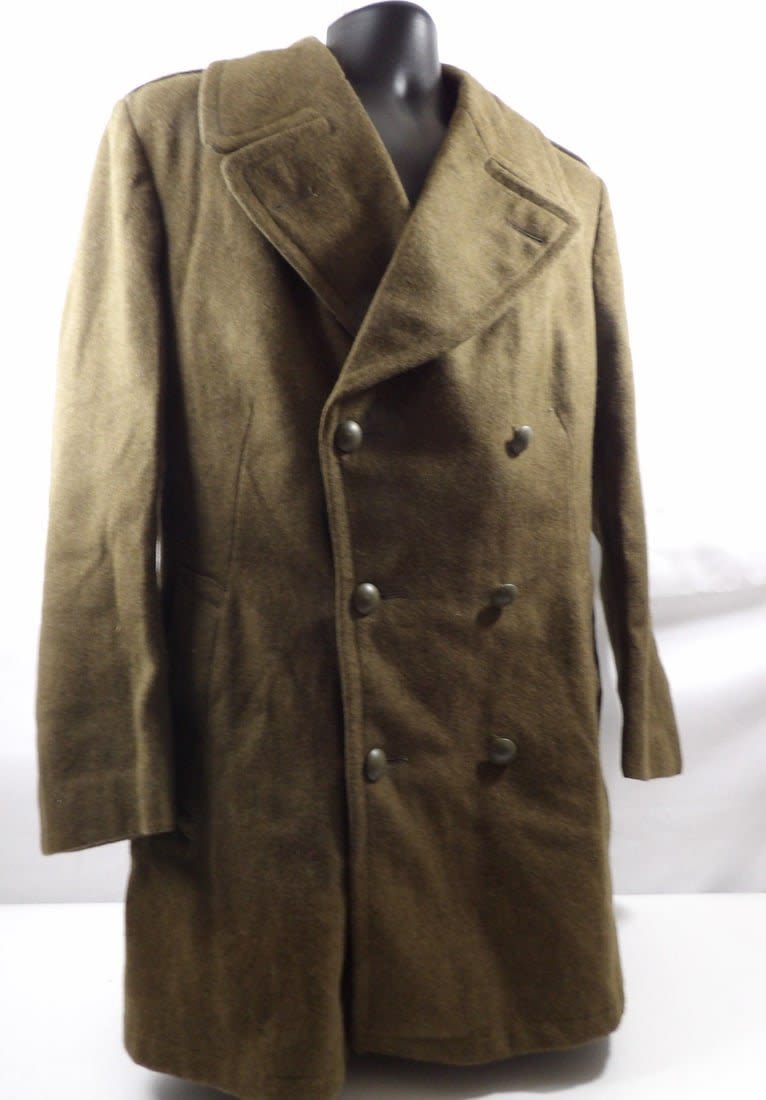 Lot 168: WW2 WWII British RAF Wool Overcoat