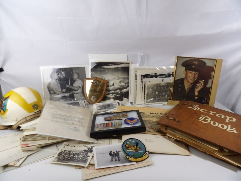 Lot 193: Large WW2 through Vietnam Lt. Colonel USAF Grouping