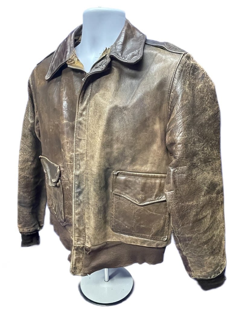 Lot 202: WWII 2nd Air Commando A-2 Jacket - ID'D