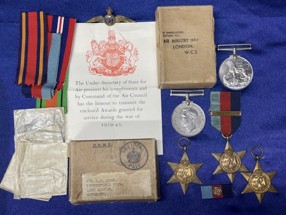 Lot 204A: Battle of Britain Pilot's Medal Group