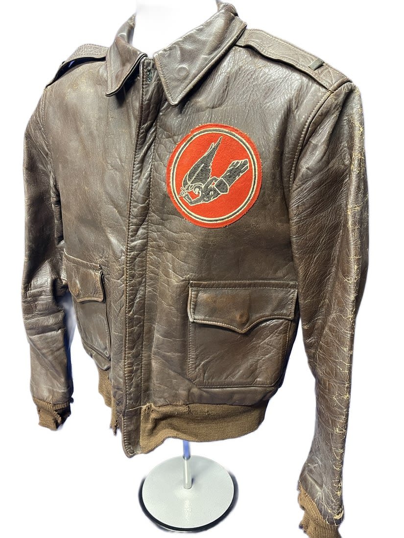 Lot 205: 83rd Bomb Squadron 12th Bomb Group A-2 Jacket - ID'D