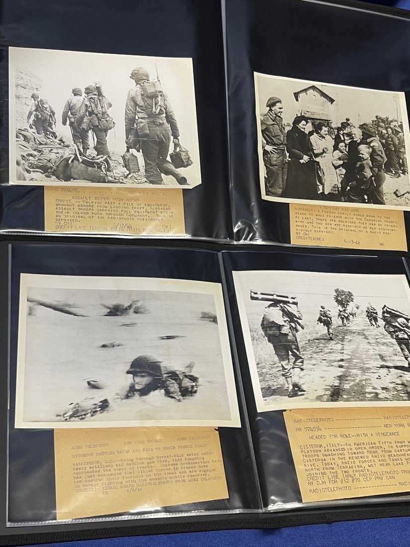 Lot 217: WWII Press Photo Collection - Normandy