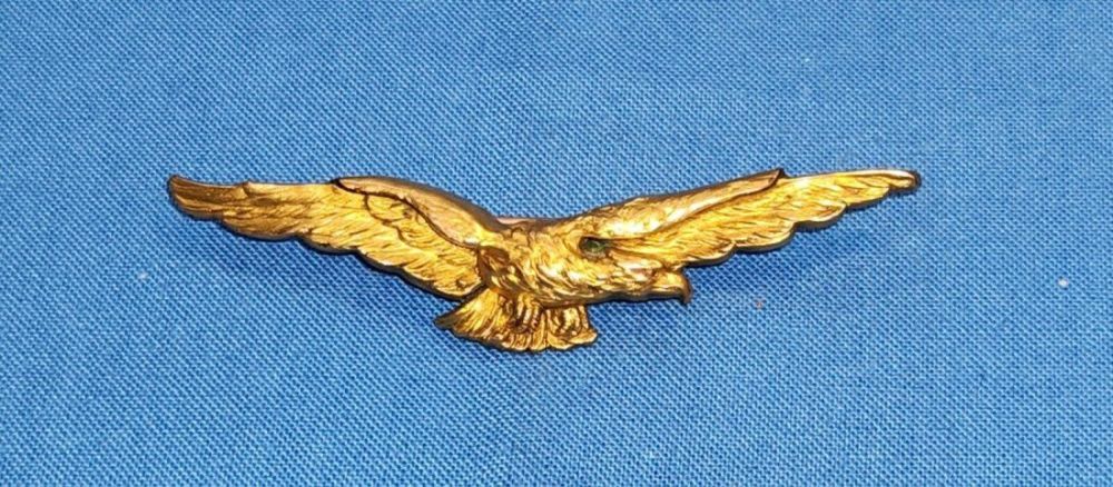 Lot 224A: WW I French Aviator's Wing - BIJOUX Fix LaFayette Esquadrille