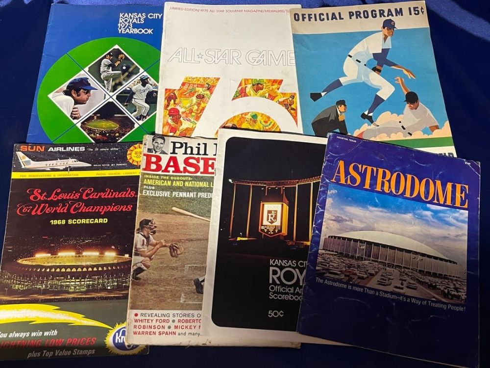 Lot 290: 1960's-1970's Baseball Programs and Yearbooks - Mixed Lot