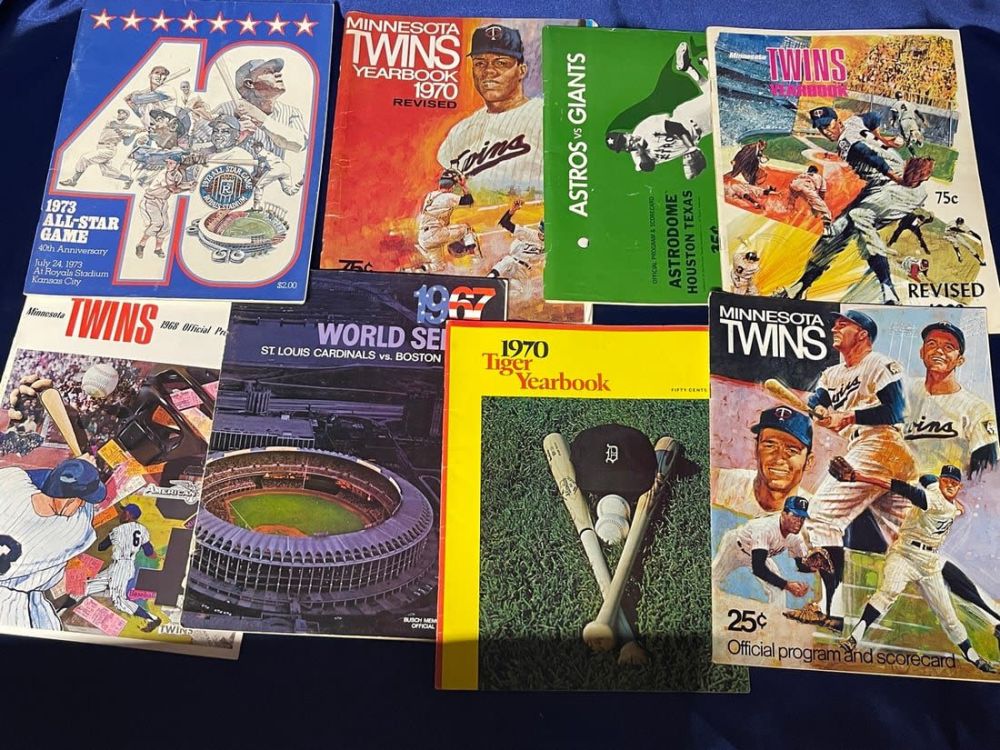Lot 291: 1960's-1970's Baseball Programs and Scorecards - Mixed Lot