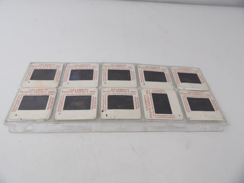 Lot 335: Celebrity Photo Agency 35mm Paparazzi Photo Slides