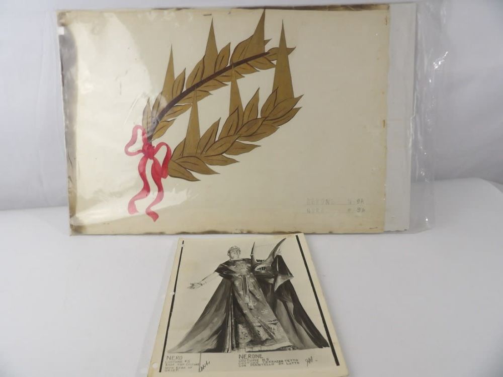 Lot 343: 1951 Film "Quo Vidis Character Design  - Original