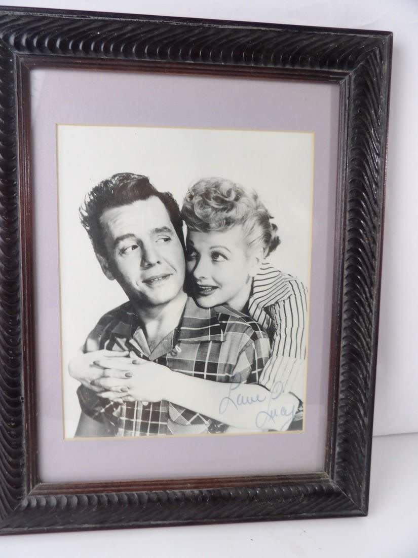 Lot 345: Framed Lucilee Ball Autographed Photograph