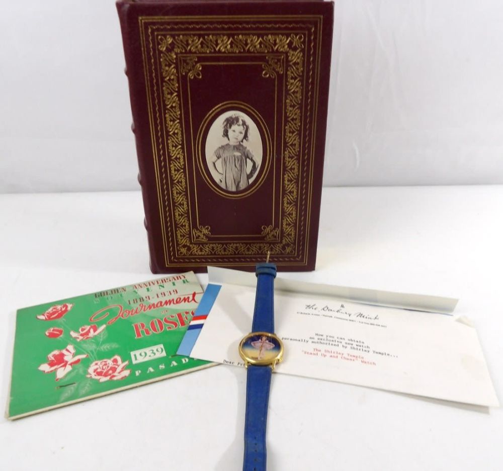 Lot 372: Limited Edition Autographed Shirley Temple Child Star Book
