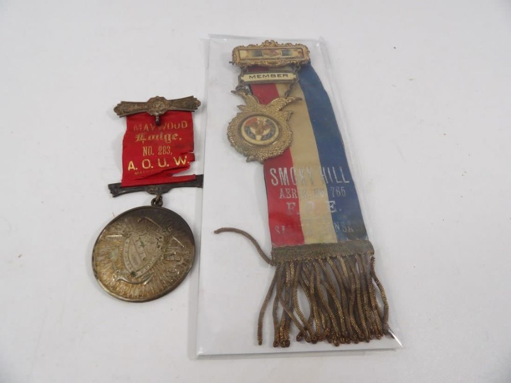 Lot 431: Post Civil War medal and Ribbon Lot