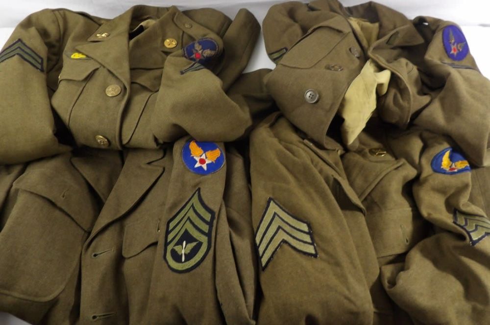 Lot 441: WW2 WWII USAAF Uniform Lot