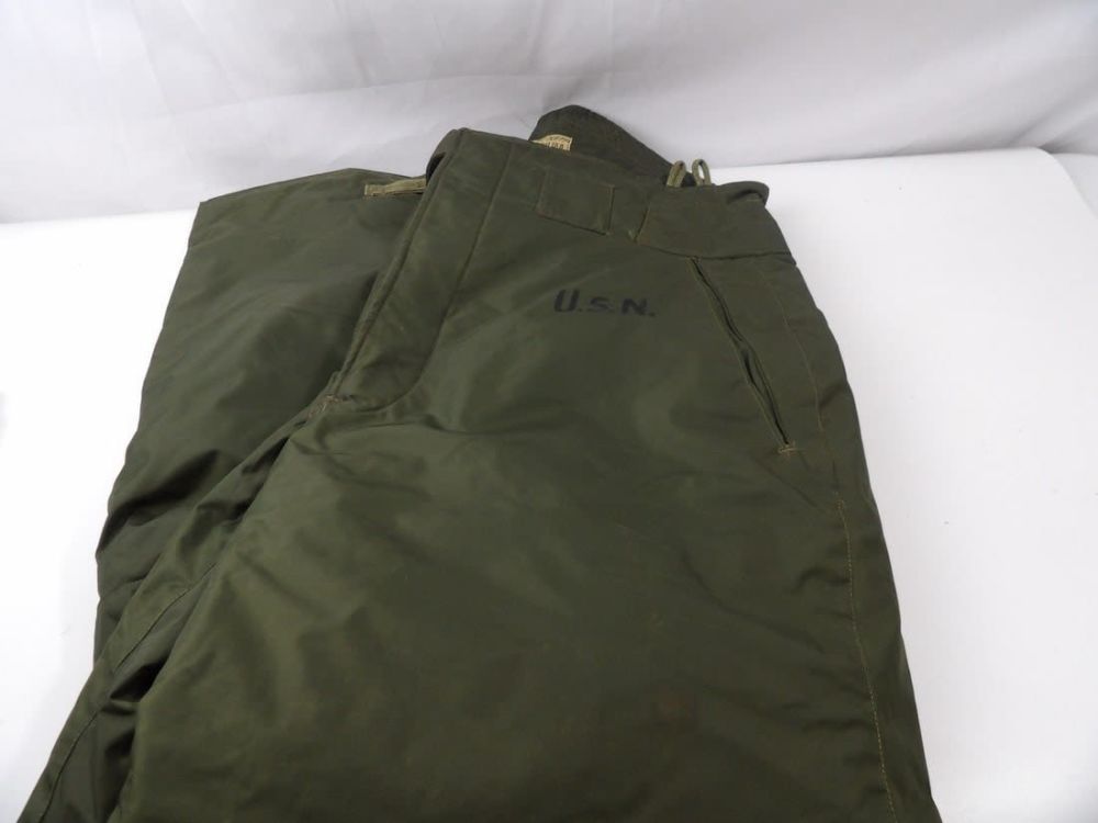 Lot 465: Named WW2 US Navy Deck Pants