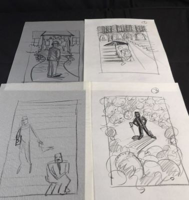 Original Michael Hobson Poster Concept Art. Poster Concept Art for the Stand Up Comedy Special 