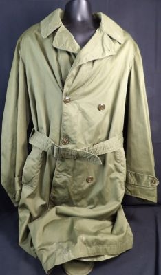 Incredible Screen worn Chris Evans Captain America: The First avenger Trench Coat. Marked Marvel 