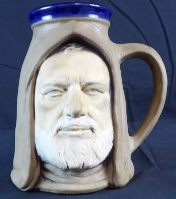Obi-Wan 1977 Star Wars 20th Century Fox Rumph Ceramic Mug. Roughly 7" tall.