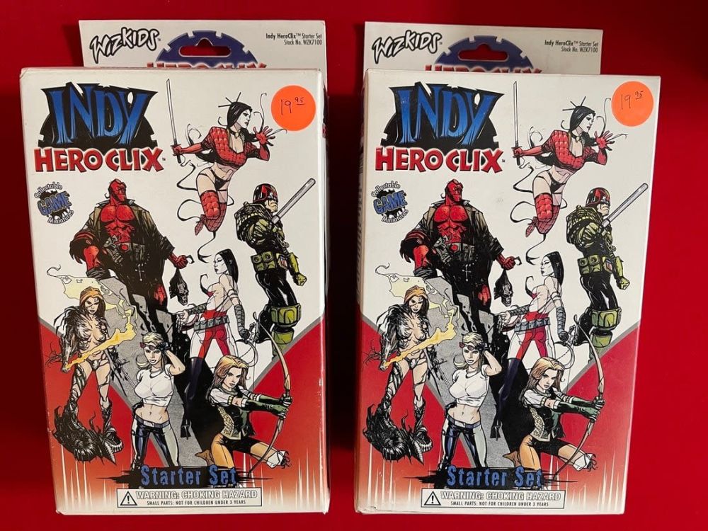 Lot 635: Marvel Heroclix Starter Set Lot 2