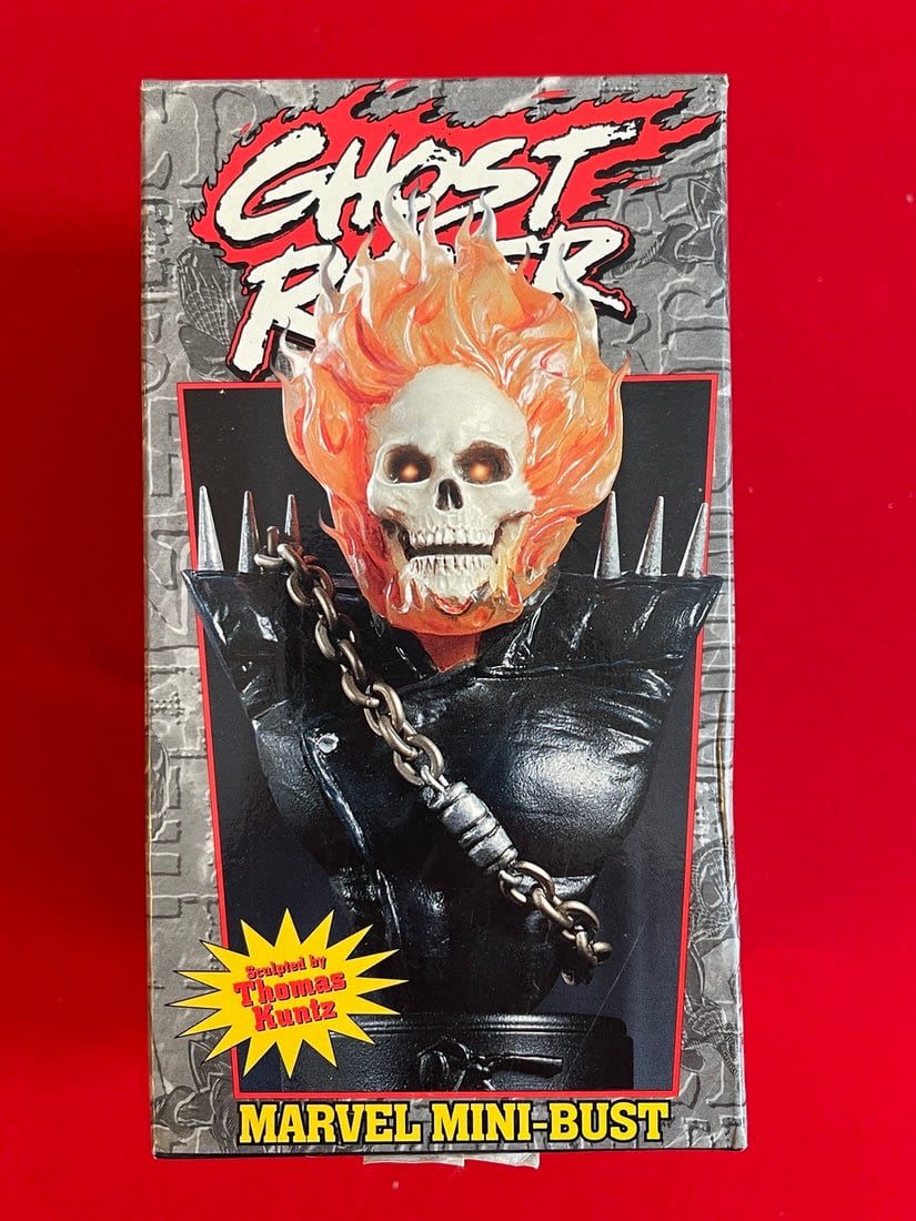 Lot 643: Marvel Mini-Bust Ghost Rider Limited Edition