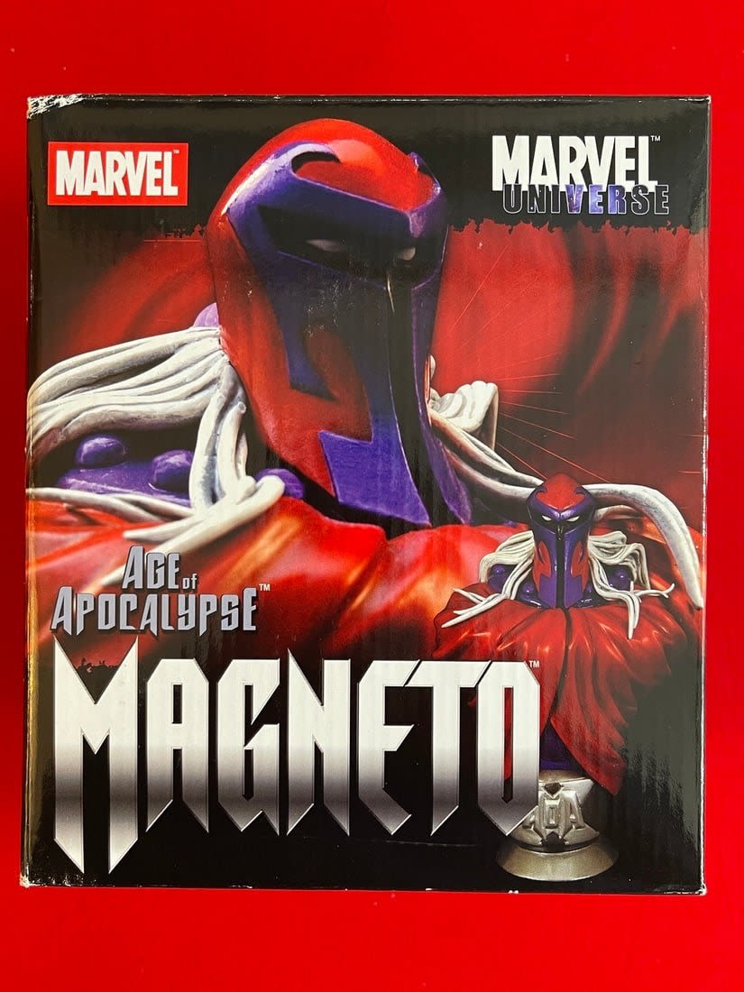 Lot 647: Marvel Universe Age of Apocalypse Magneto Mini-Bust LE