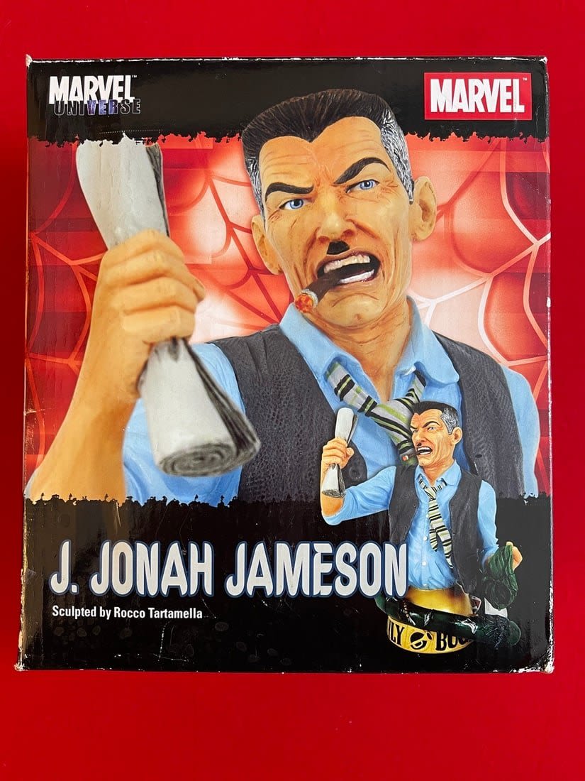 Lot 648: Marvel Universe J. Jonah Jameson Mini-Bust LE