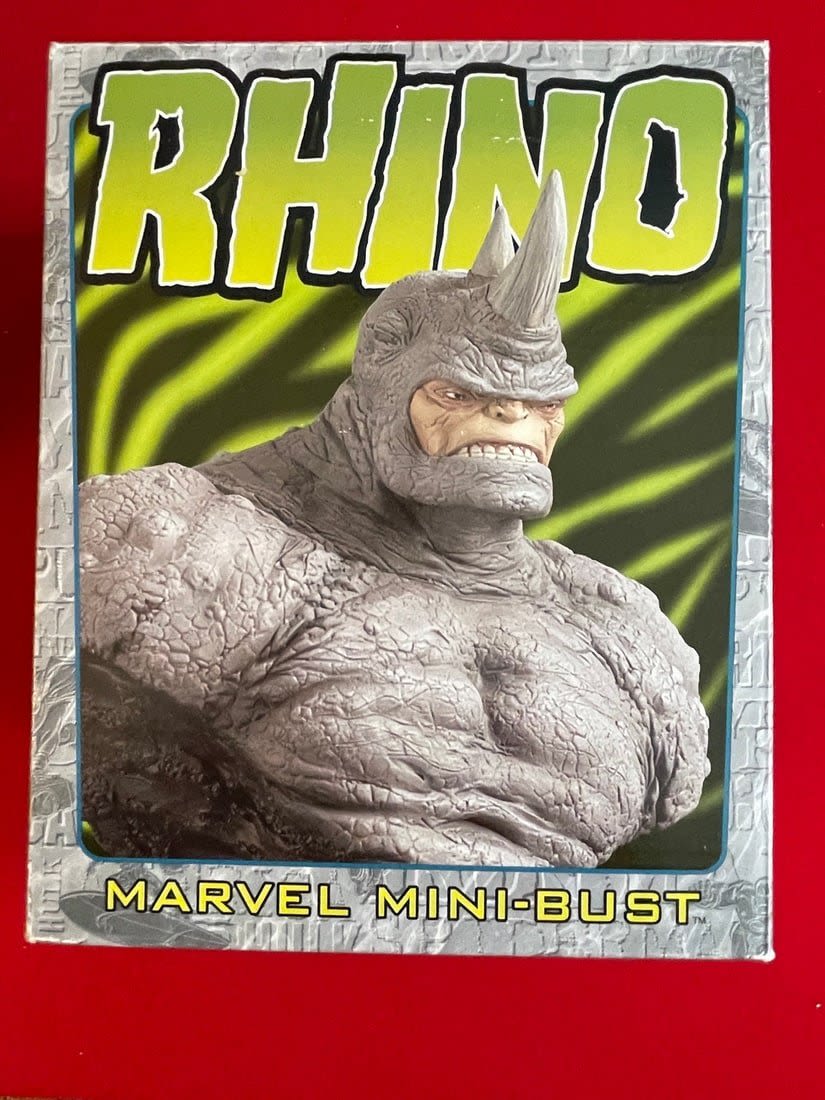 Lot 664: Marvel Mini-Bust RINO Limited Edition