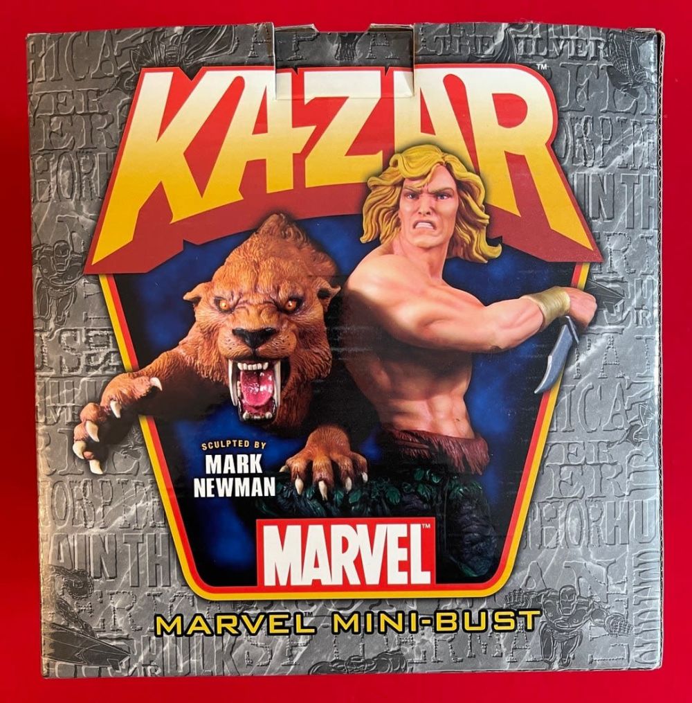 Lot 667: Marvel KAZAR Mini-Bust NIB Limited Edition