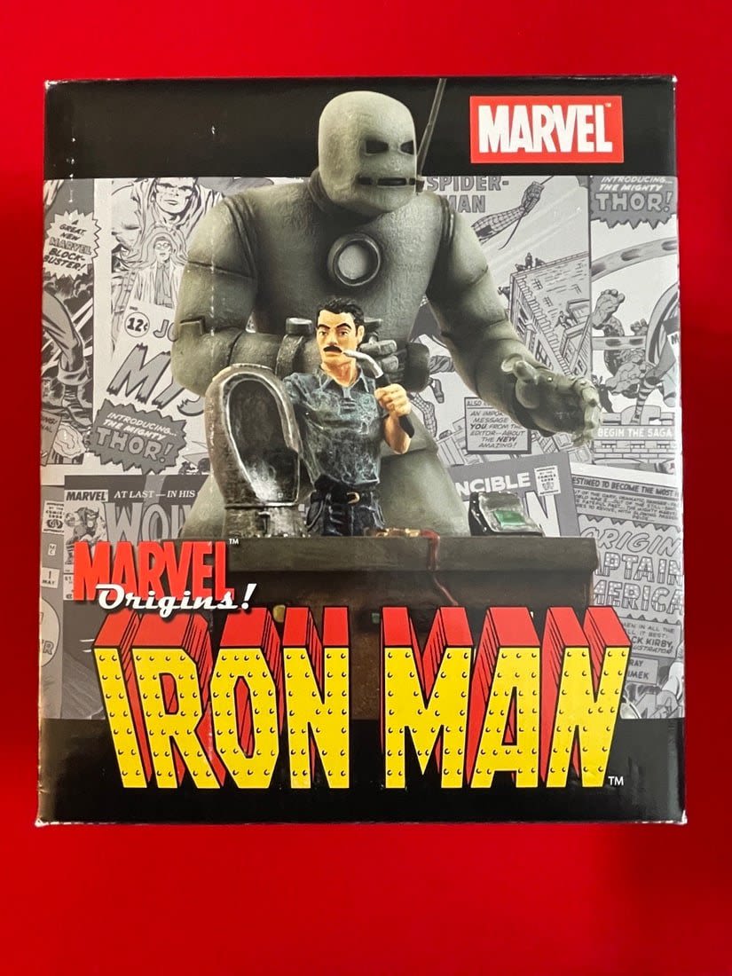 Lot 679: Marvel Originals Iron Man Mini-Bust NIB LE