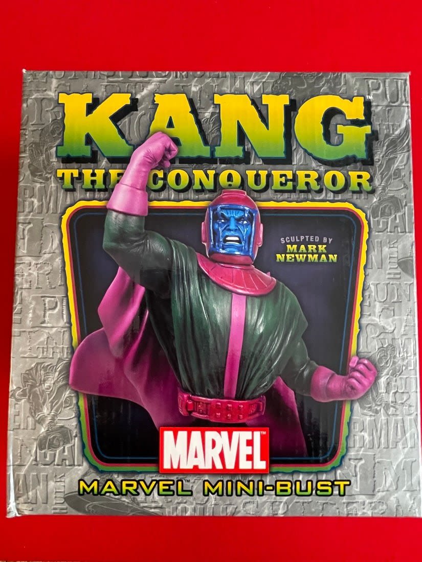 Lot 687: Marvel Mini-Bust KANG the Conqueror NIB LE