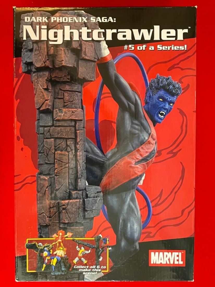 Lot 689: Marvel Dark Phoenix Saga NIGHTCRAWLER Mini-Bus NIB LE