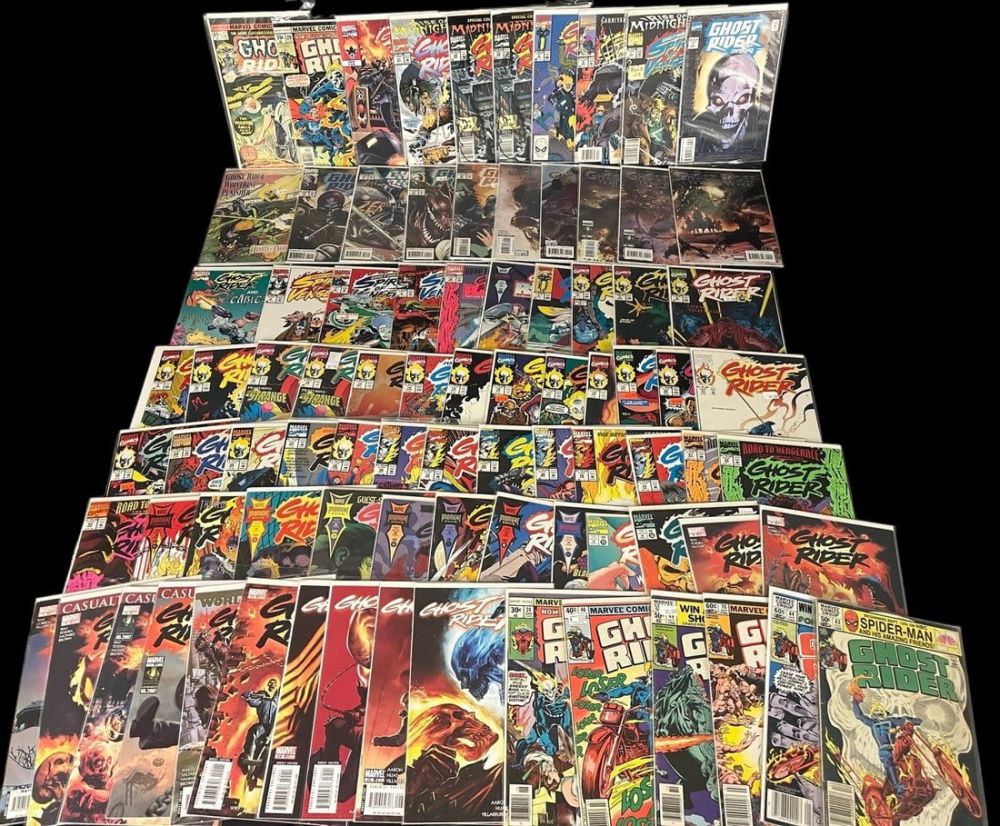 Lot 706: Huge Ghost Rider Comic Book Lot - Bronze to Modern
