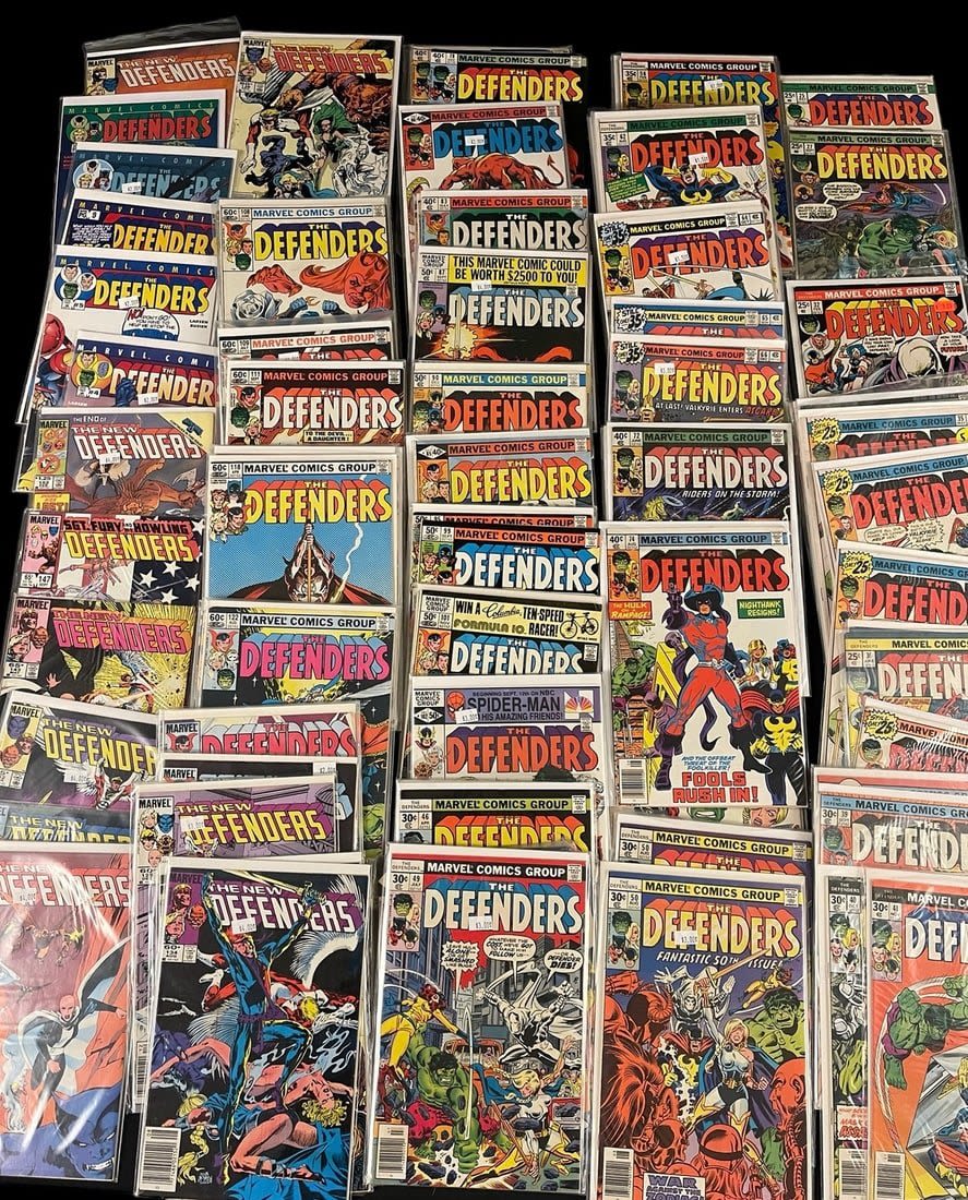 Lot 713: The Defenders Comic Book Lot