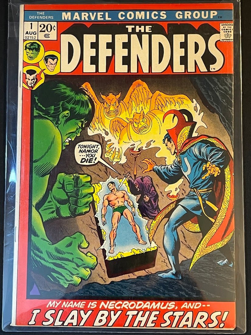 Lot 716: The Defenders 1 Comic Book
