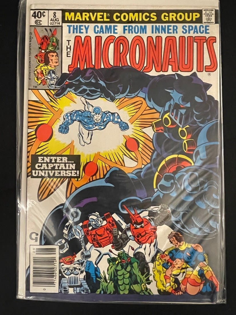Lot 720: Micronauts 8 Key Issue