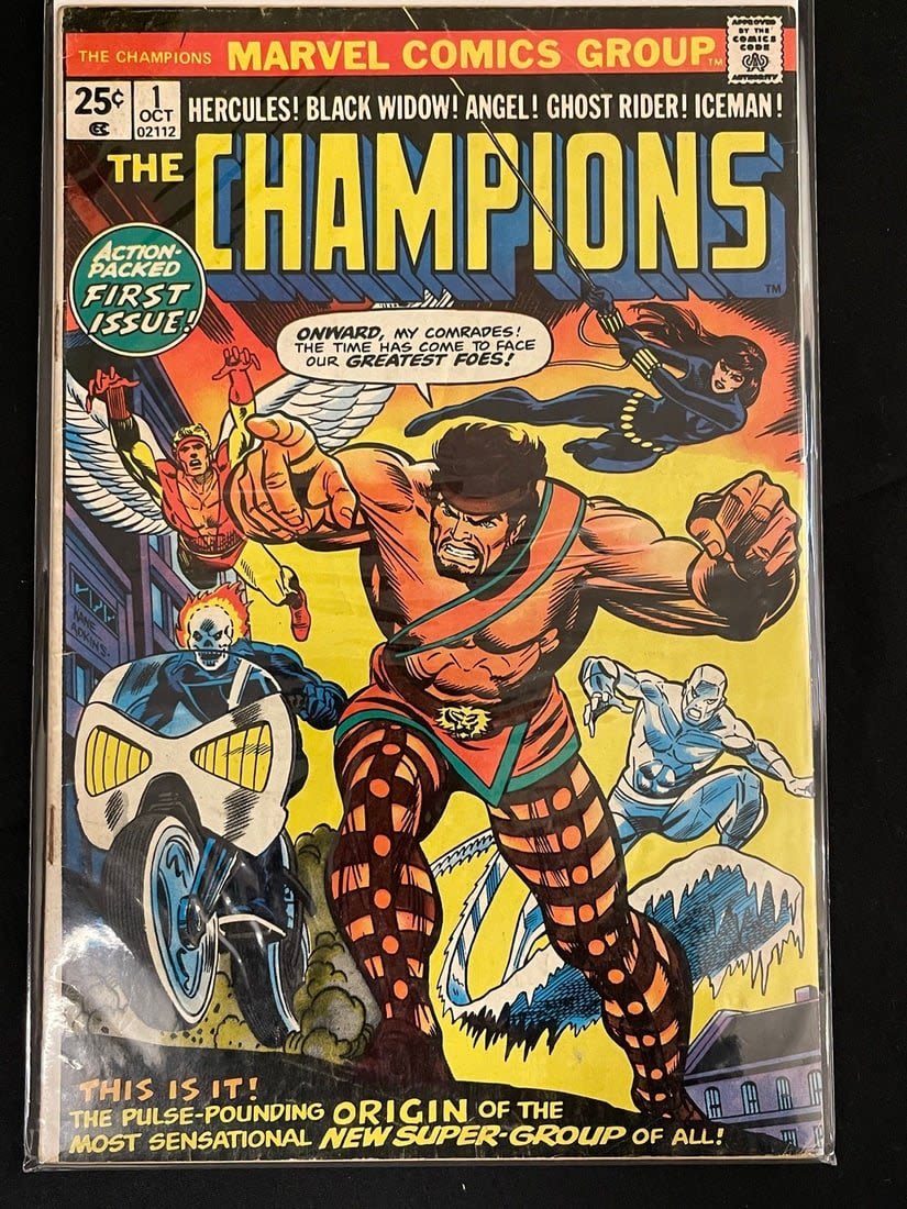 Lot 721: The Champions 1 Comic Book
