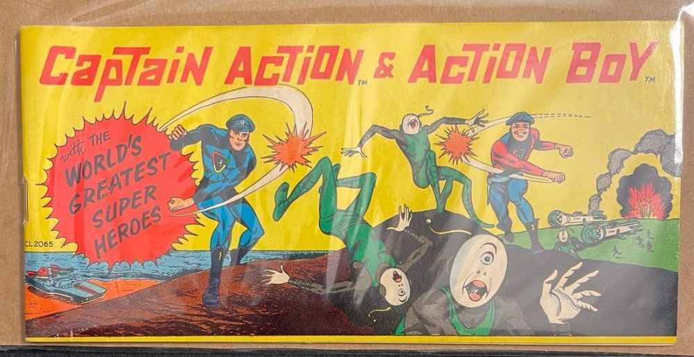 Lot 730: 1967 Captain Action and Action Boy Giveaway Book