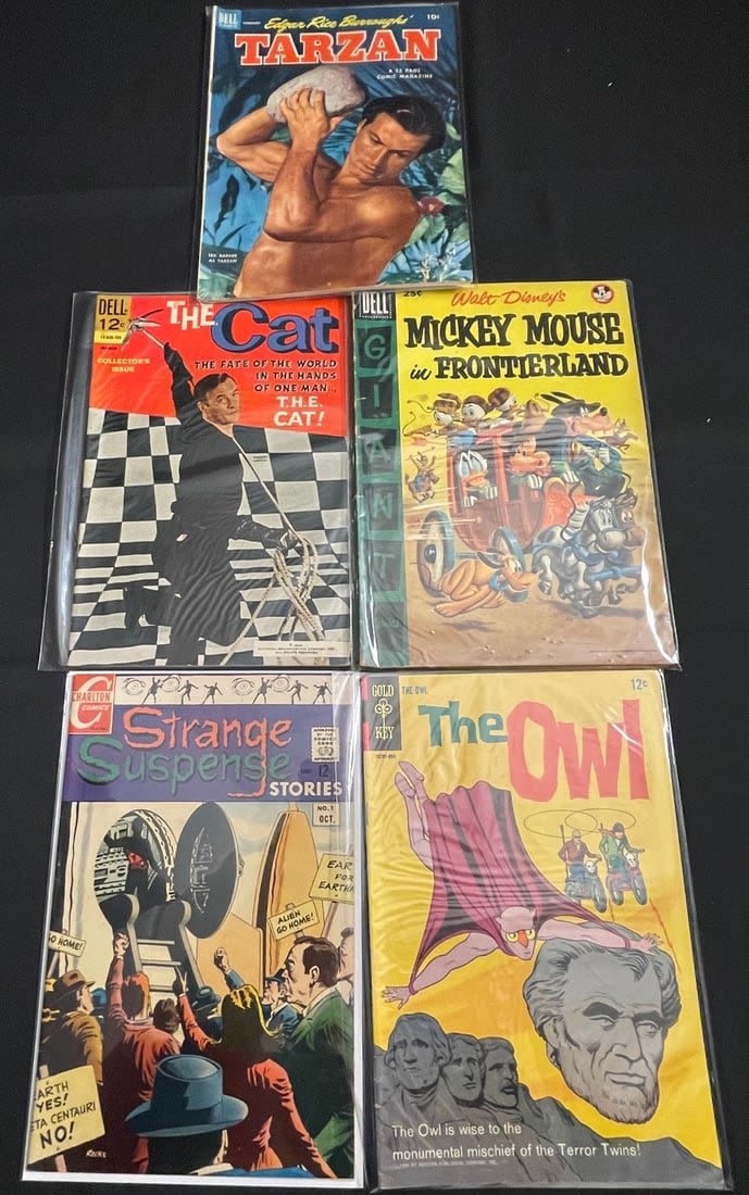 Lot 731: Early Dell Comic Book Lot Strange Suspense 1
