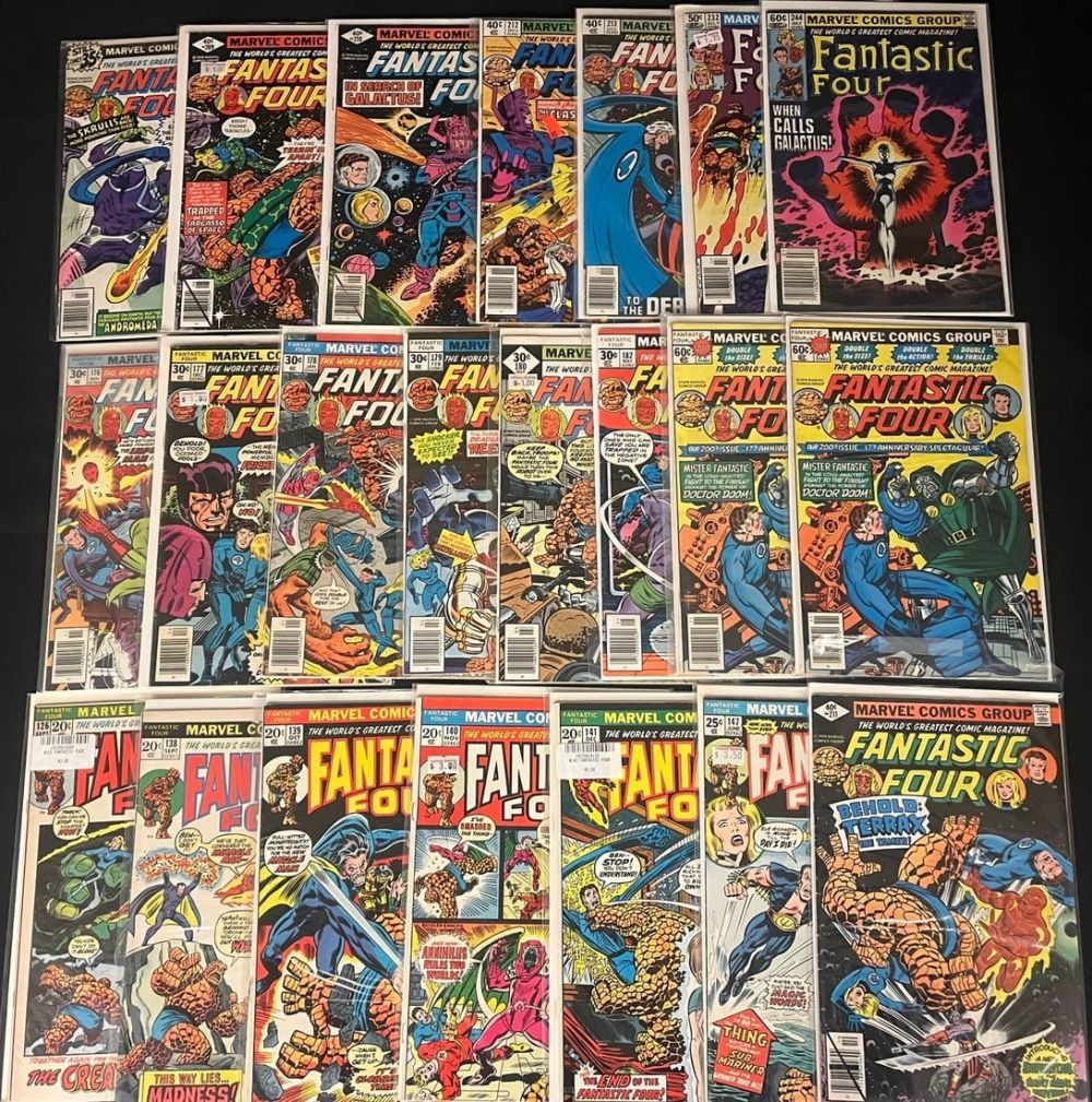 Lot 743: Fantastic Four Comic Book Lot