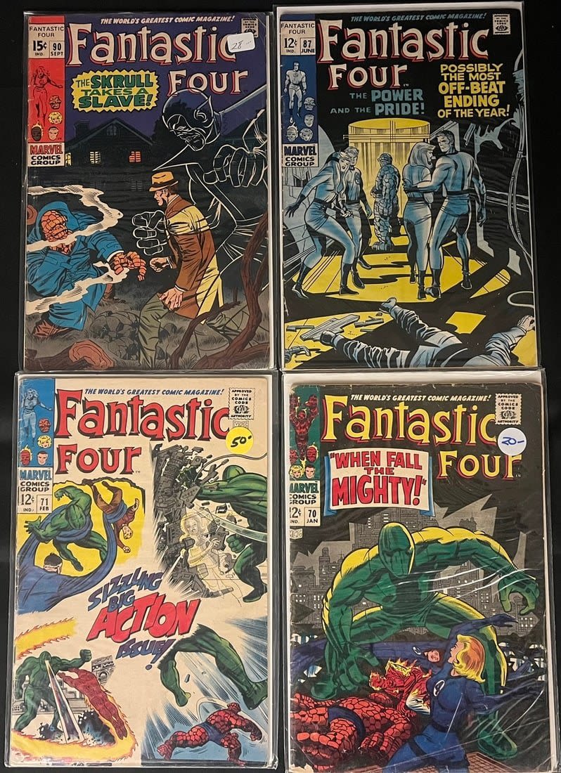 Lot 745: Fantastic Four Silver Age Lot