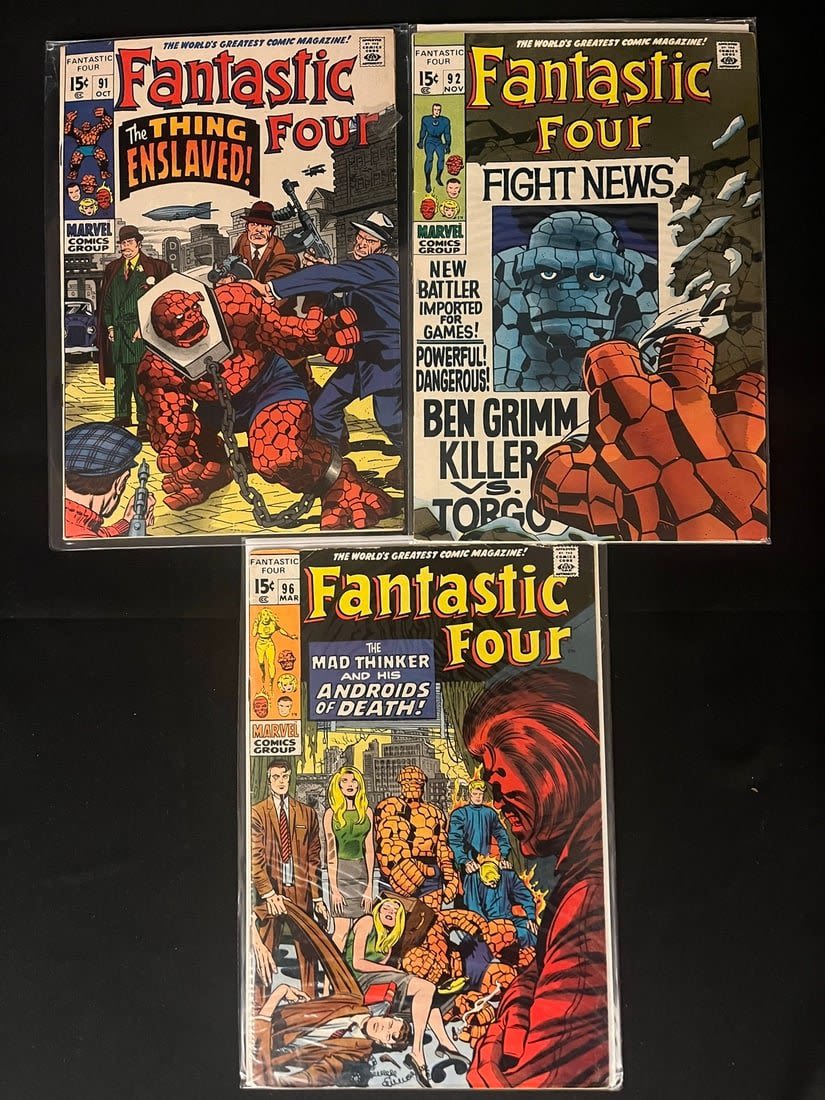 Lot 746: Fantastic Four Silver Age Lot