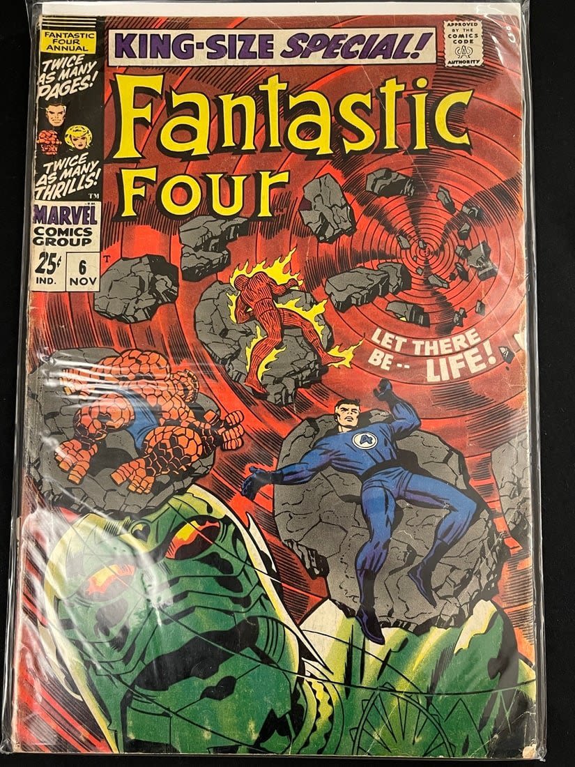 Lot 747: Fantastic Four King Size 6