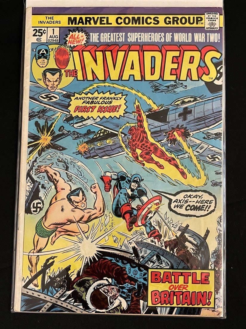 Lot 753: The Invaders 1 Comic Book