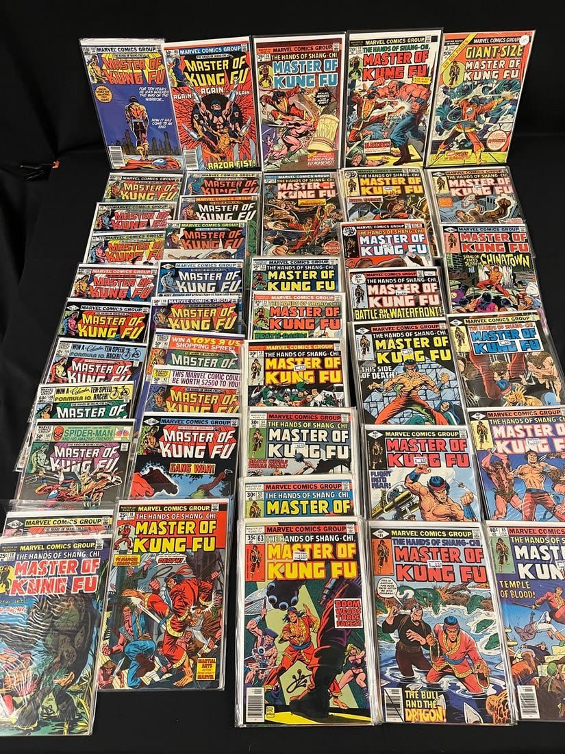 Lot 754: Master of Kung Fu Comic Book Lot - Bronze