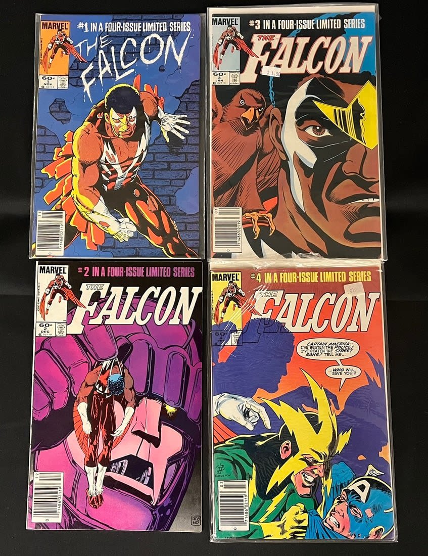 Lot 767: The Falcon 1-4 Comic Book Series