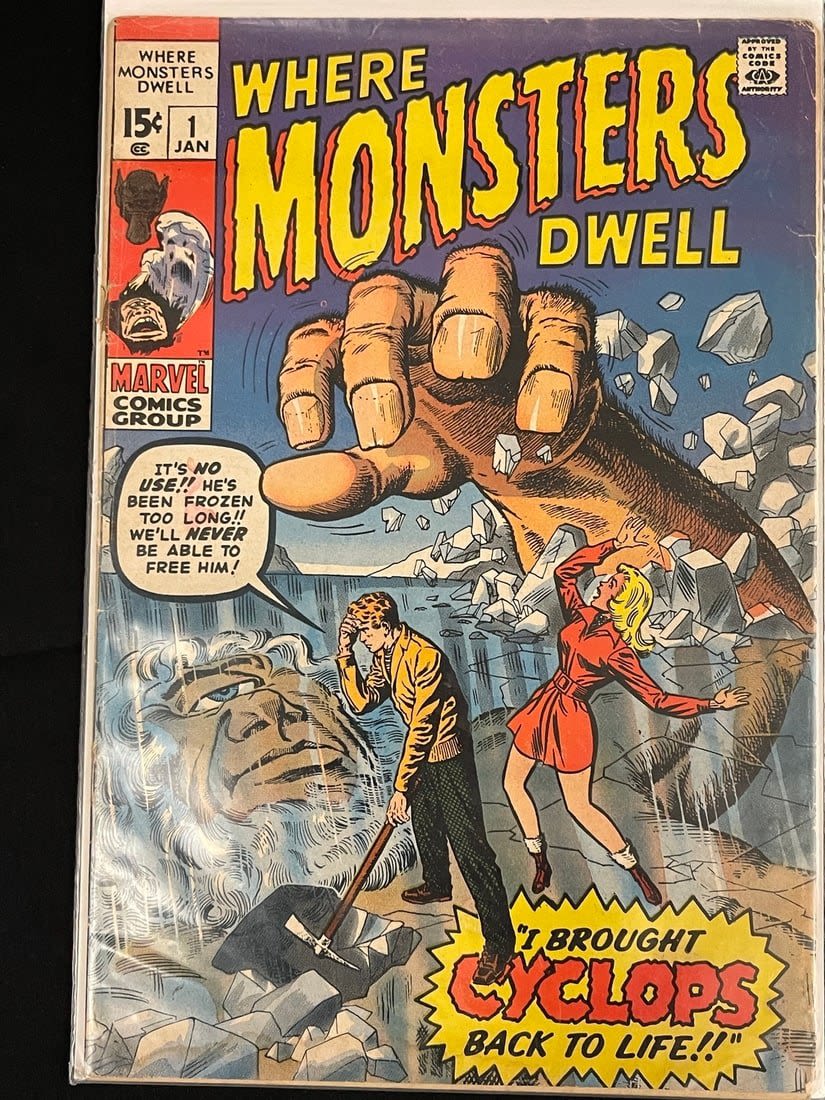 Lot 774: Where Monsters Dwell 1 Comic Book