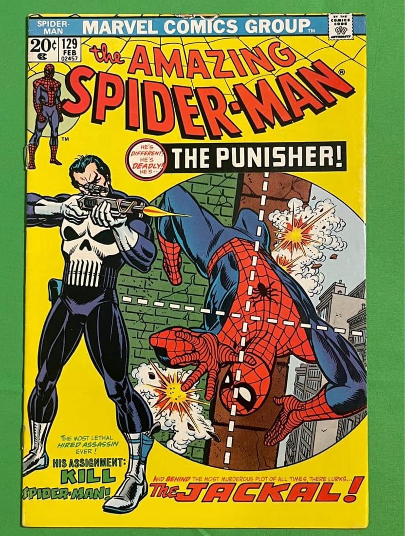 Lot 807: Amazing Spider-Man 129 First Punisher