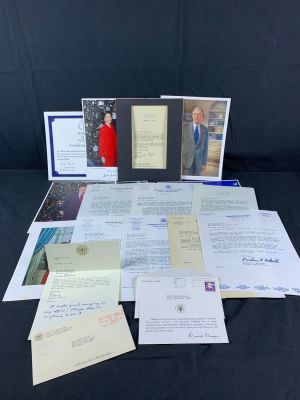 Estate Lot Of Political memorabilia, Including A Personal Letter Signed by Gerald Ford. Lot 