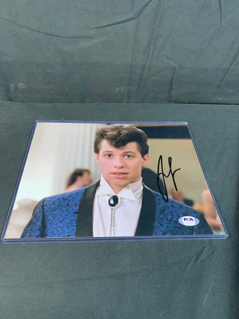Lot 123: Jon Cryer "Duckie" Autographed Pretty In Pink Photo