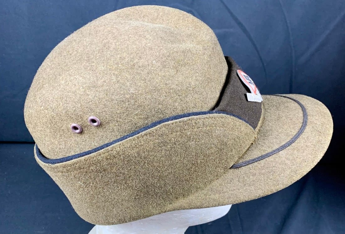 Lot 239 – Ww2 WWII German RAD Officers Robin Hood Cap With Book – Home ...