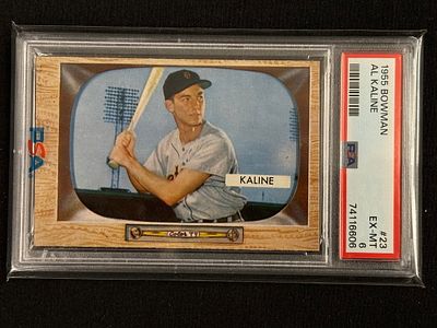 1955 Bowman Al Kaline #23 PSA 6. PSA 6