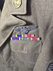 WWII 8th AAF Ike Jacket Flight Engineer Faded Laundry number on inside. Amazing wing and ribbon Image - 8