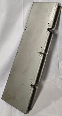 WWII BT13 Aileron Tab with Plate ID Tag Rare piece- Wood. WWII BT13 Aileron Tab with Plate 